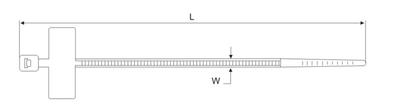 Drawings of Marker Cable Ties