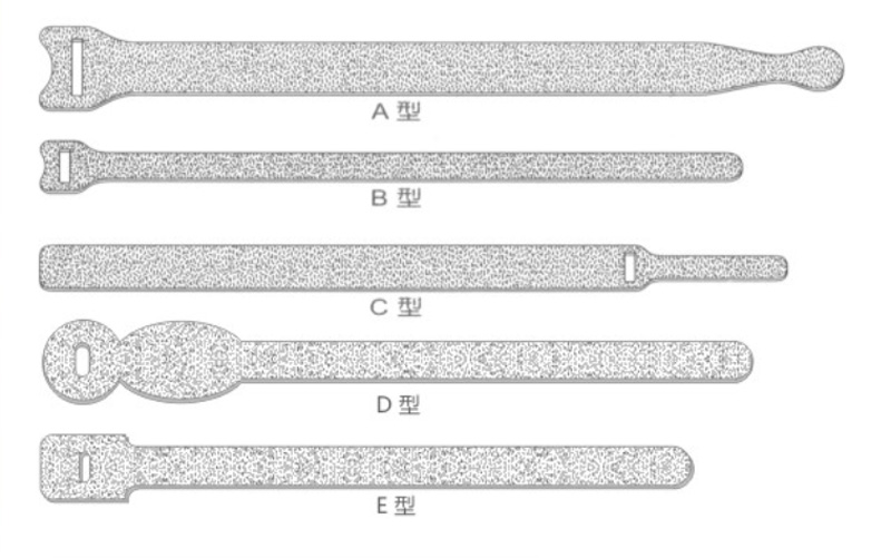 hook and loop cable ties